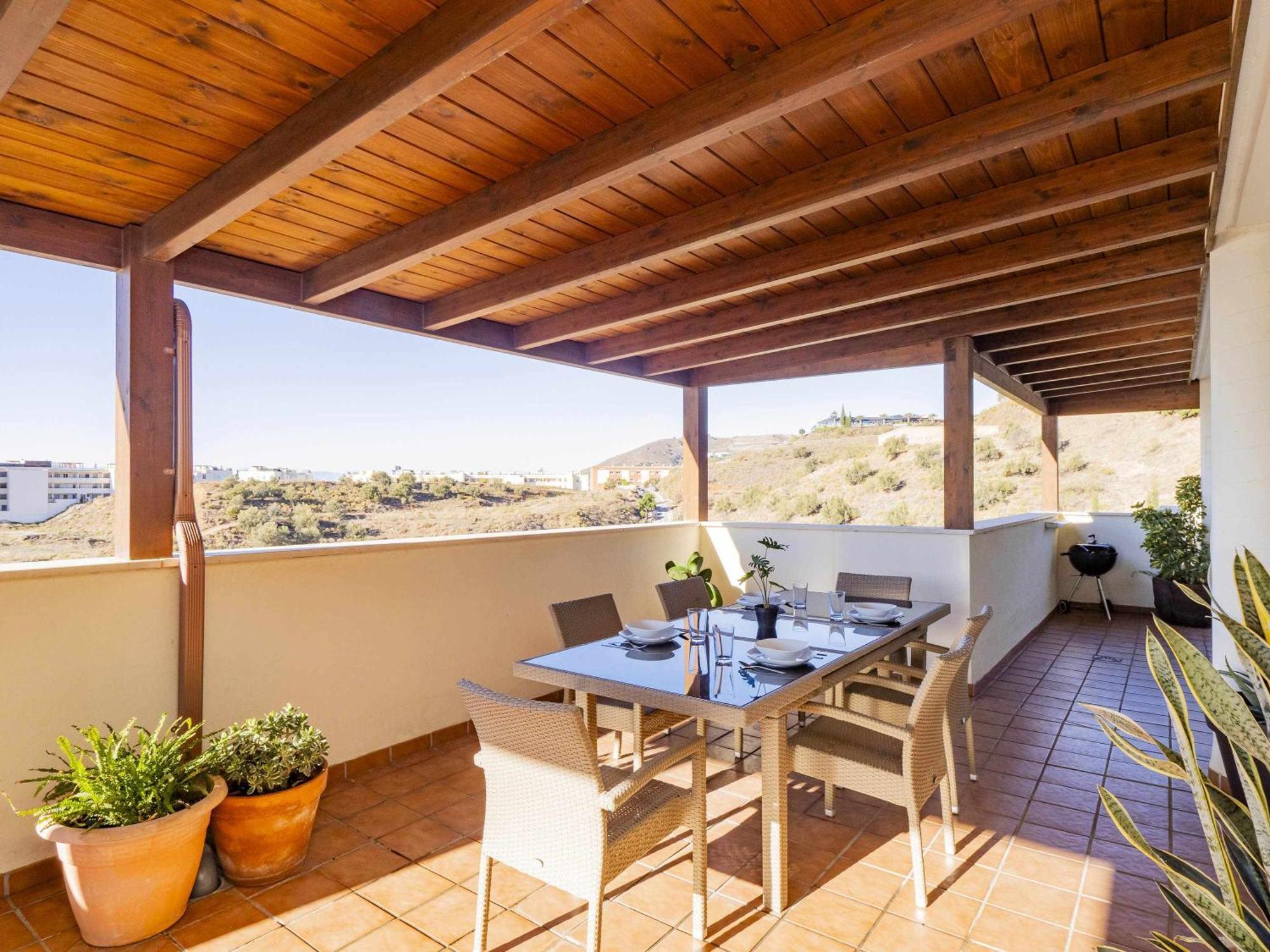 Atico Con Vistas Al Mar Piscina Y Parking Leilighet